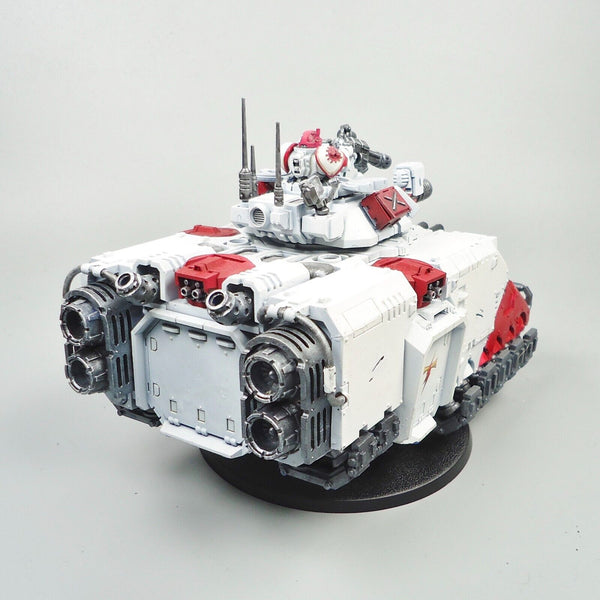 Warhammer 40k Army Space Marines White Scars Primaris Repulsor Painted