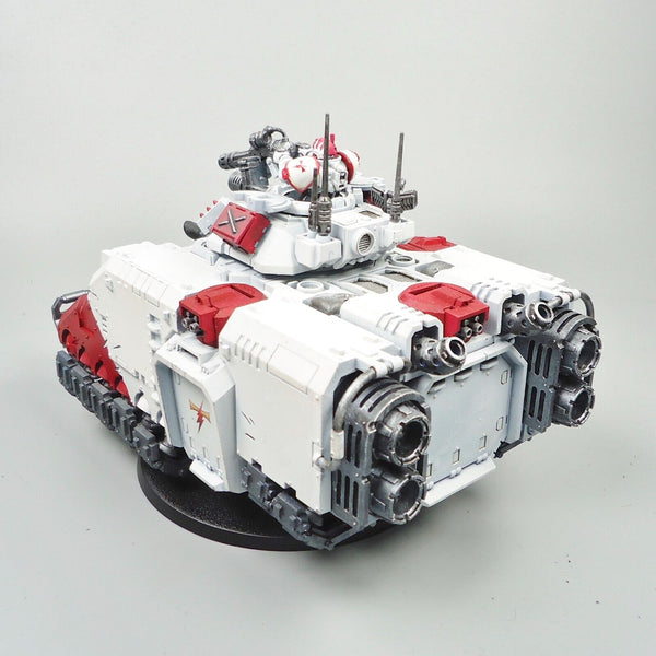 Warhammer 40k Army Space Marines White Scars Primaris Repulsor Painted