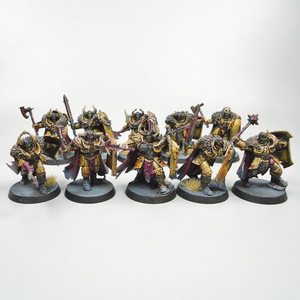 Chaos Warriors Painted - Slaves To Darkness Warhammer Fantasy Army Age of Sigmar