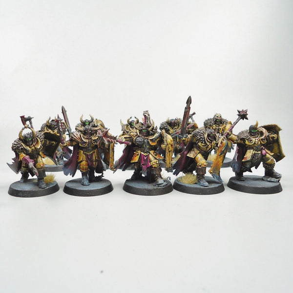 Chaos Warriors Painted - Slaves To Darkness Warhammer Fantasy Army Age of Sigmar