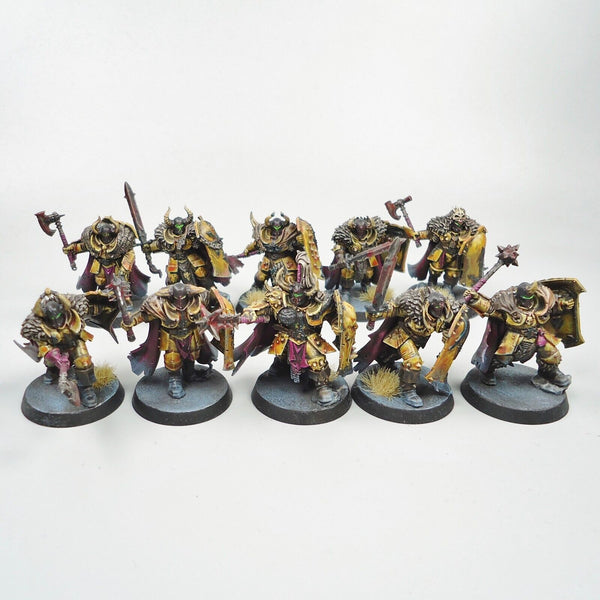 Chaos Warriors Painted - Slaves To Darkness Warhammer Fantasy Army Age of Sigmar