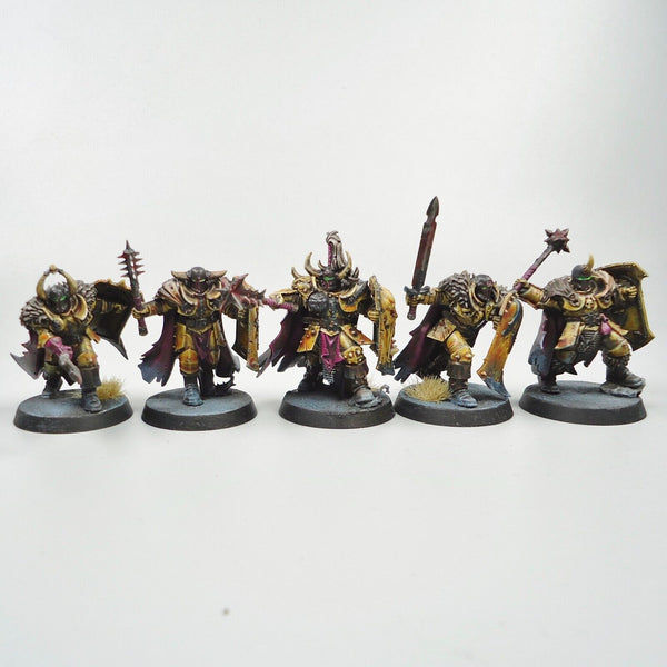 Chaos Warriors Painted - Slaves To Darkness Warhammer Fantasy Army Age of Sigmar