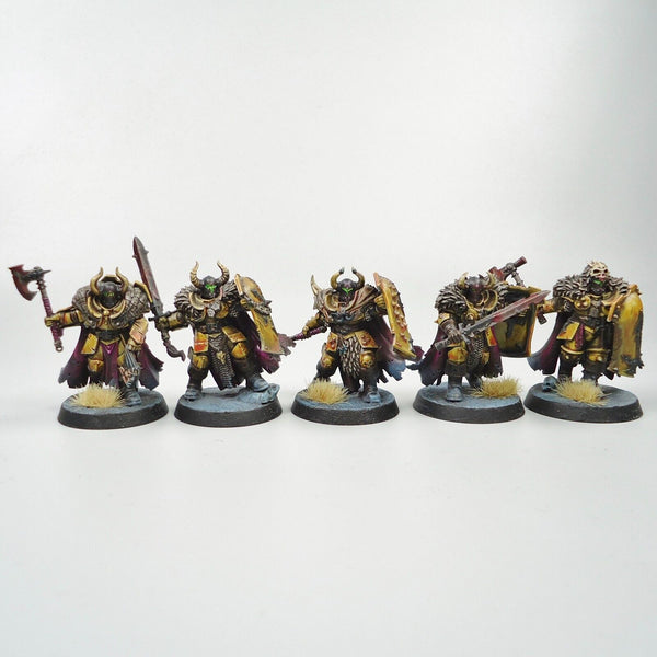 Chaos Warriors Painted - Slaves To Darkness Warhammer Fantasy Army Age of Sigmar