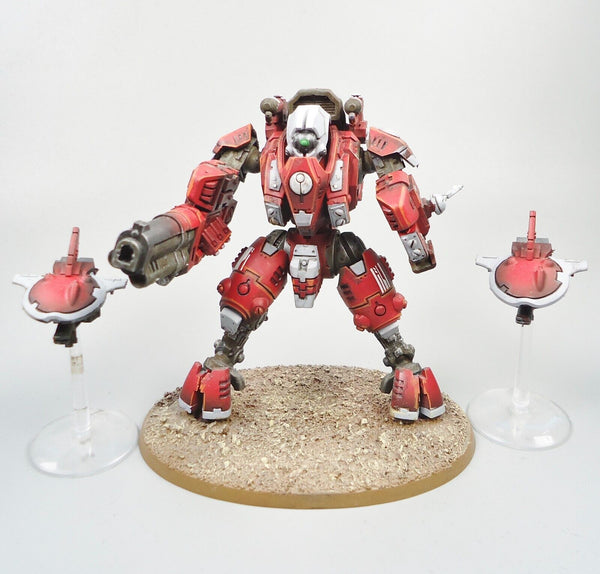 Tau Empire XV95 Ghostkeel Battlesuit Painted - Warhammer Army 40k GW
