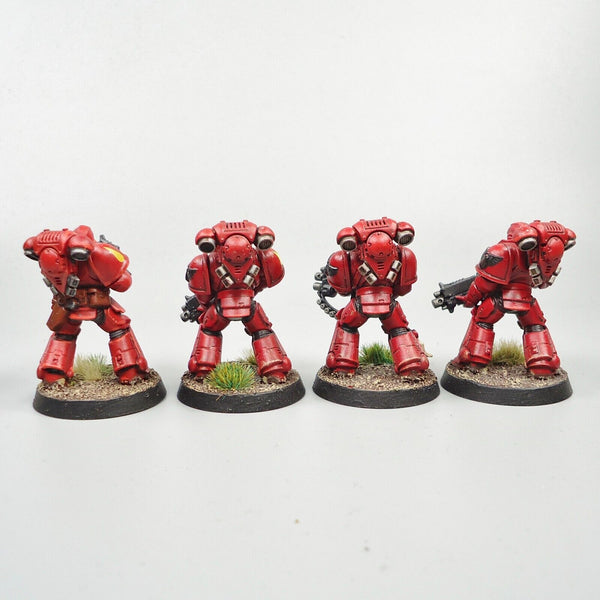 Blood Angels Intercessors x4 Painted - Warhammer 40k Army Space Marines