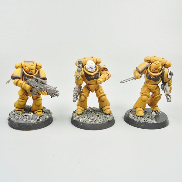 Imperial Fists Primaris Intercessors x5 Painted Warhammer 40k Army Space Marines