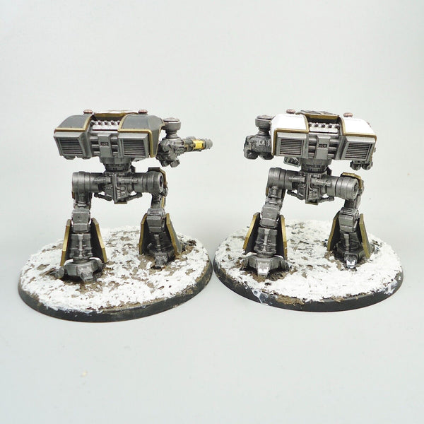 Warhounds x2 Painted - Warhammer Army Adeptus Titanicus / Legions Imperialis