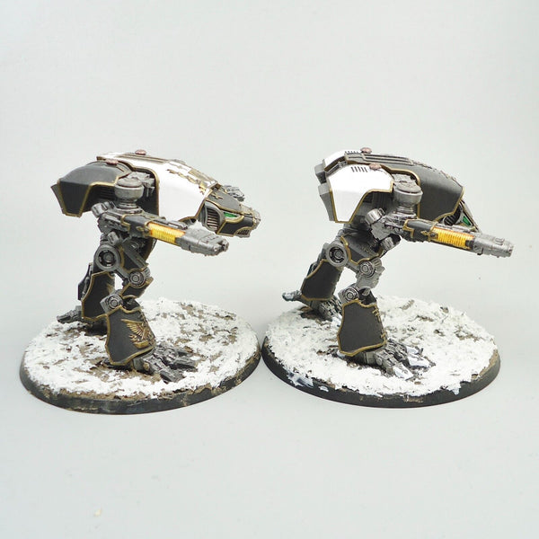 Warhounds x2 Painted - Warhammer Army Adeptus Titanicus / Legions Imperialis