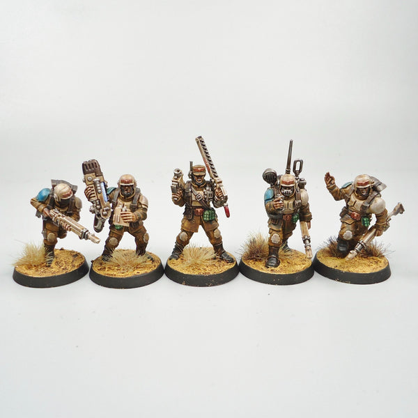 Astra Militarum Cadian Shock Troops Painted - Warhammer 40k Army Imperial Guard