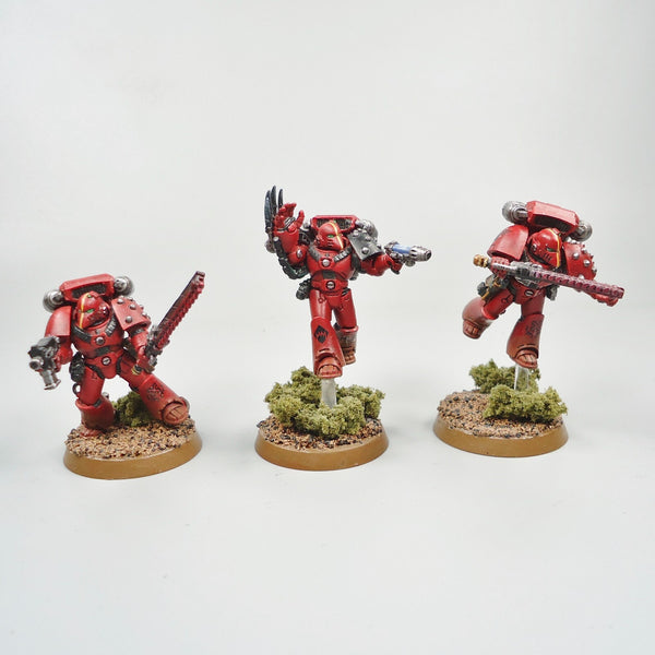 Blood Angels Assault Marines x5 Painted Warhammer 30k Army Horus Heresy