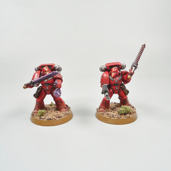 Blood Angels Assault Marines x5 Painted Warhammer 30k Army Horus Heresy
