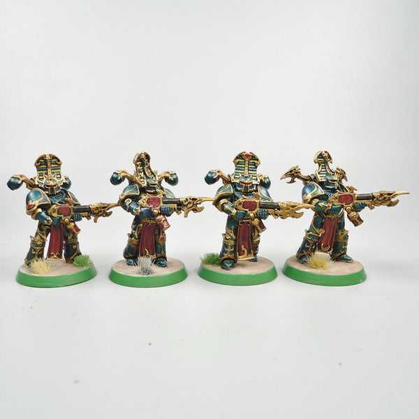 Thousand Sons Rubric Marines x4 Painted - Warhammer 40k Army Chaos Space Marines