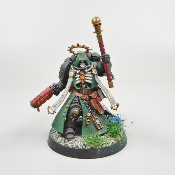 Dark Angels Chaplain Painted - Warhammer 40k Army Space Marines