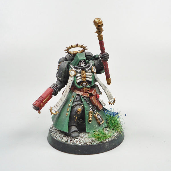 Dark Angels Chaplain Painted - Warhammer 40k Army Space Marines