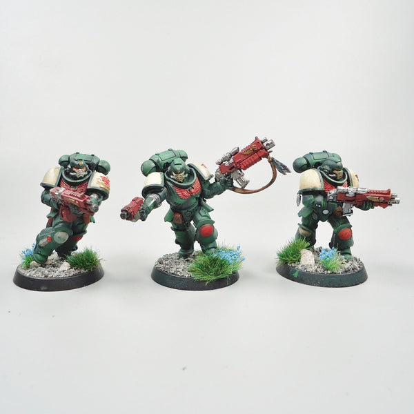 Dark Angels Primaris Intercessors x5 Painted - Warhammer 40k Army Space Marines