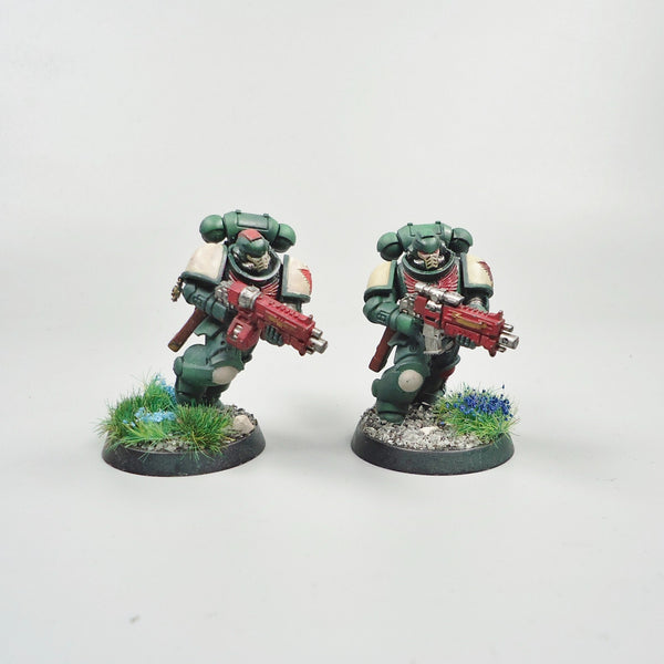 Dark Angels Primaris Intercessors x5 Painted - Warhammer 40k Army Space Marines