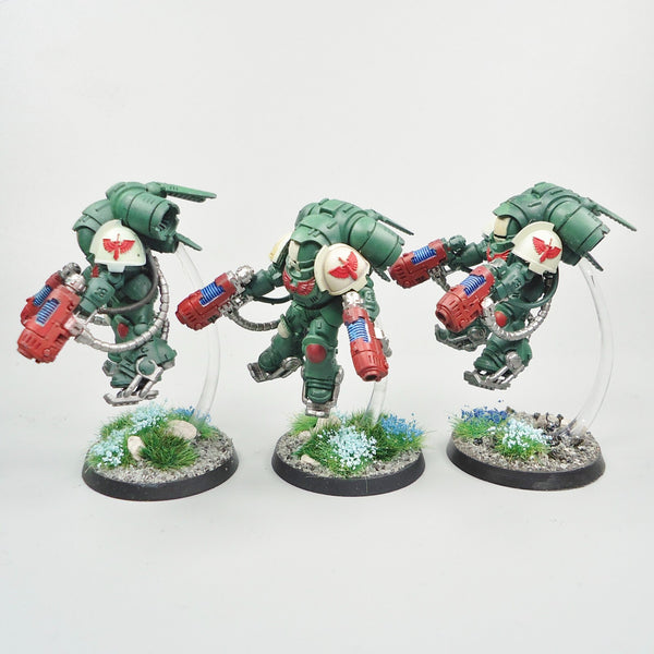 Dark Angels Primaris Inceptors x3 Painted - Warhammer 40k Army Space Marines