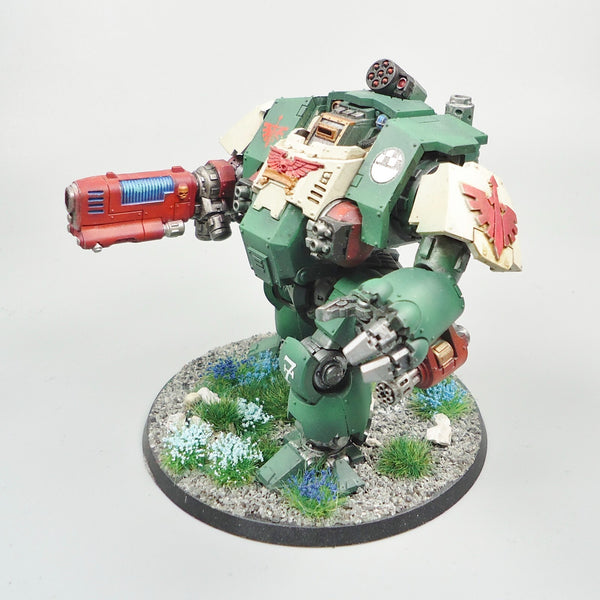 Dark Angels Redemptor Dreadnought Painted - Warhammer 40k Army Space Marines