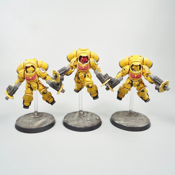 Imperial Fists Primaris Inceptors x3 Painted - Warhammer 40k Army Space Marines