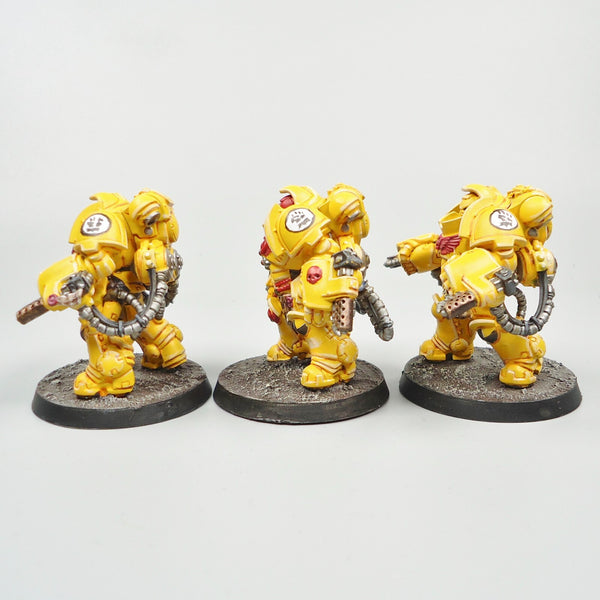Imperial Fists Primaris Aggressors x3 Painted - Warhammer 40k Army Space Marines