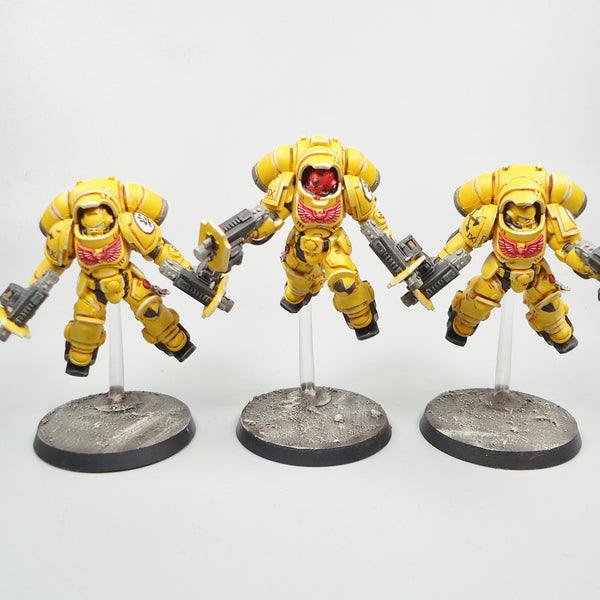 Imperial Fists Primaris Inceptors x3 Painted - Warhammer 40k Army Space Marines