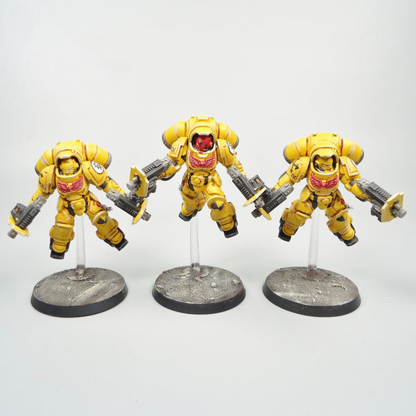 Imperial Fists Primaris Inceptors x3 Painted - Warhammer 40k Army Space Marines