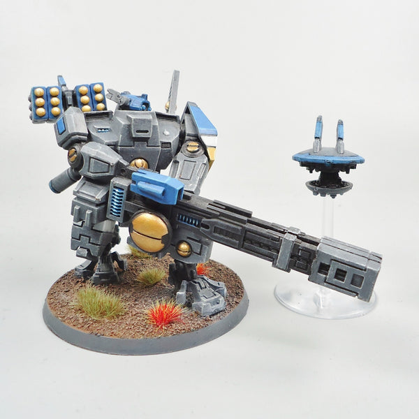 Tau Empire Broadside Battlesuit Painted And Based - Warhammer Army 40k