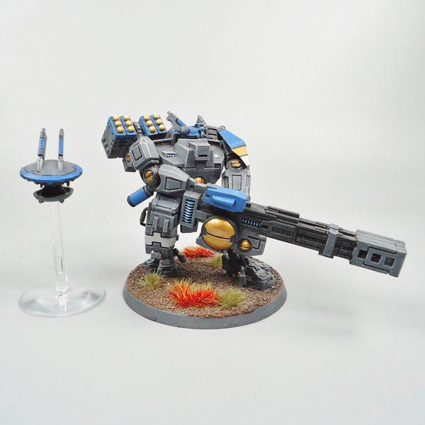 Tau Empire Broadside Battlesuit Painted And Based - Warhammer Army 40k