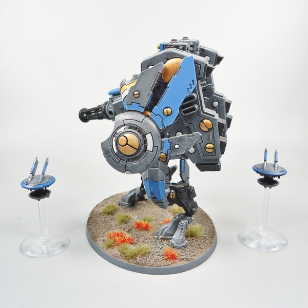 Tau Empire Riptide Battlesuit Painted And Based - Warhammer Army 40k