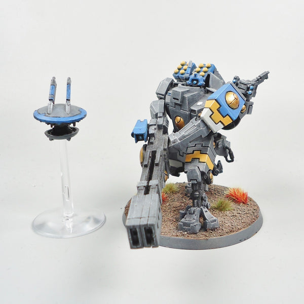 Tau Empire Broadside Battlesuit Painted And Based - Warhammer Army 40k