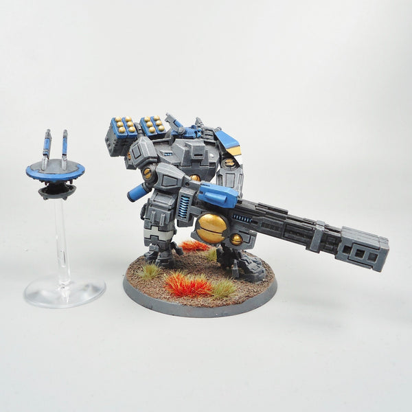 Tau Empire Broadside Battlesuit Painted And Based - Warhammer Army 40k