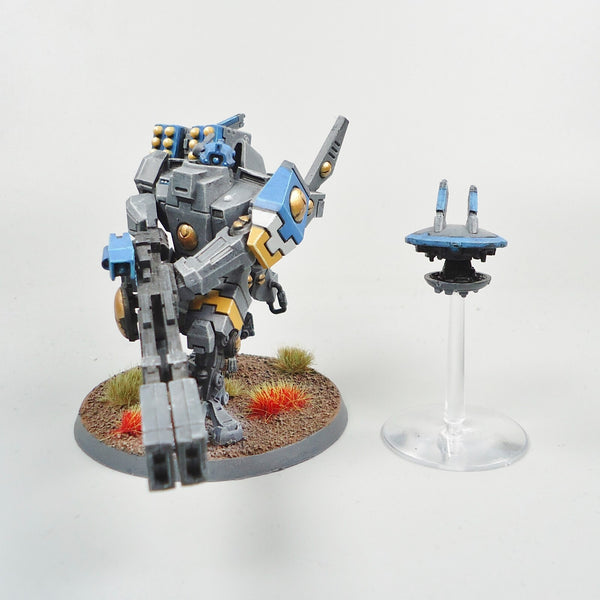 Tau Empire Broadside Battlesuit Painted And Based - Warhammer Army 40k