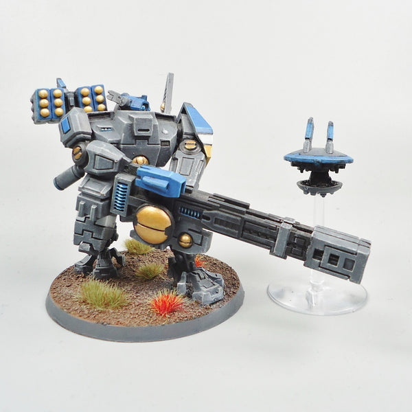 Tau Empire Broadside Battlesuit Painted And Based - Warhammer Army 40k