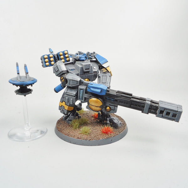 Tau Empire Broadside Battlesuit Painted And Based - Warhammer Army 40k