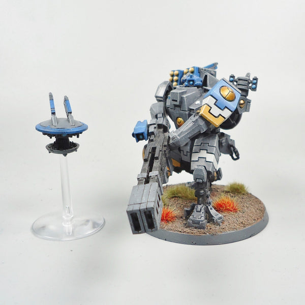 Tau Empire Broadside Battlesuit Painted And Based - Warhammer Army 40k
