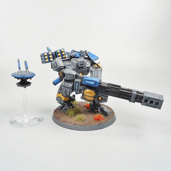 Tau Empire Broadside Battlesuit Painted And Based - Warhammer Army 40k