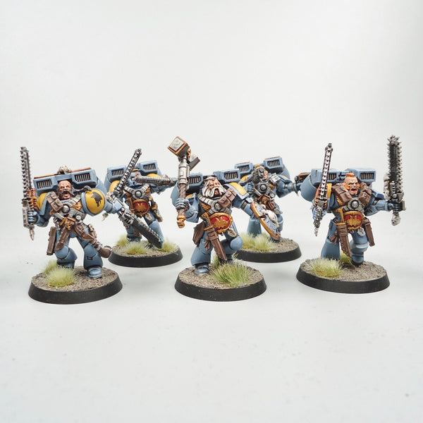 Space Wolves Jump Pack Marines x5 Painted - Warhammer 40k Army Space Marines