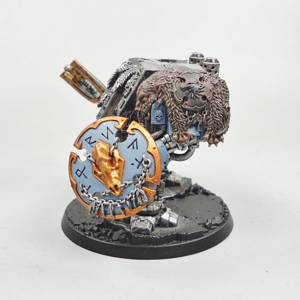 Space Wolves Dreadnought Partly Painted - Warhammer 40k Army Space Marines