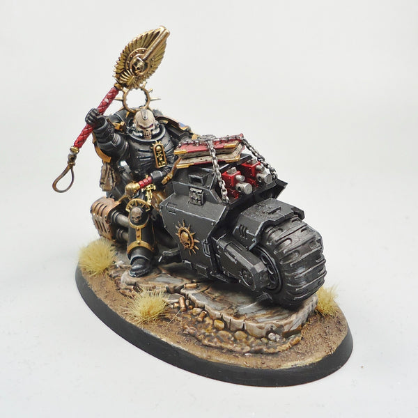 Space Wolves Chaplain On Bike Painted - Warhammer 40k Army Space Marines