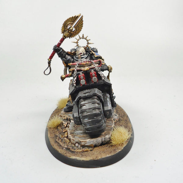 Space Wolves Chaplain On Bike Painted - Warhammer 40k Army Space Marines