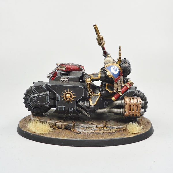 Space Wolves Chaplain On Bike Painted - Warhammer 40k Army Space Marines
