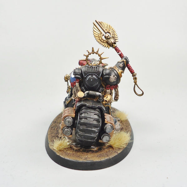 Space Wolves Chaplain On Bike Painted - Warhammer 40k Army Space Marines