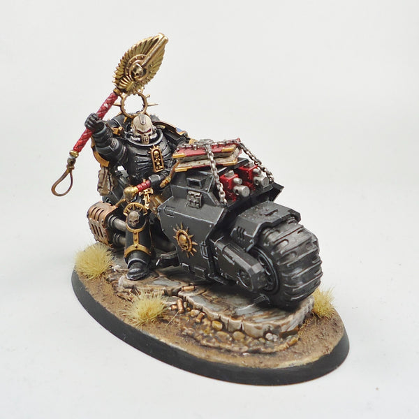 Space Wolves Chaplain On Bike Painted - Warhammer 40k Army Space Marines