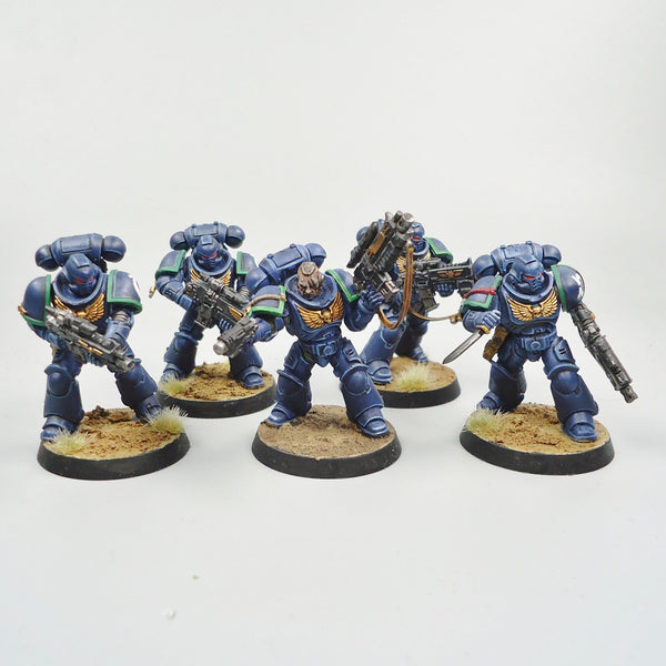 Ultramarines Intercessors x5 Painted - Warhammer 40k Army Space Marines