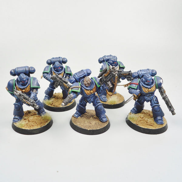 Ultramarines Intercessors x5 Painted - Warhammer 40k Army Space Marines