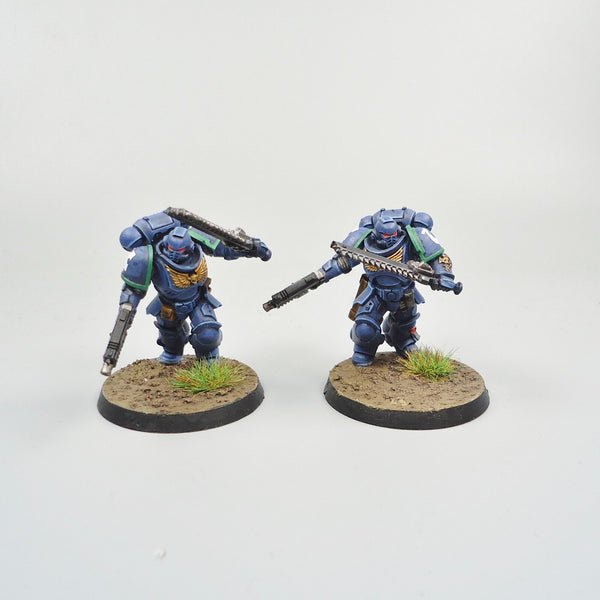 Ultramarines Assault Intercessors x5 Painted - Warhammer 40k Army Space Marines