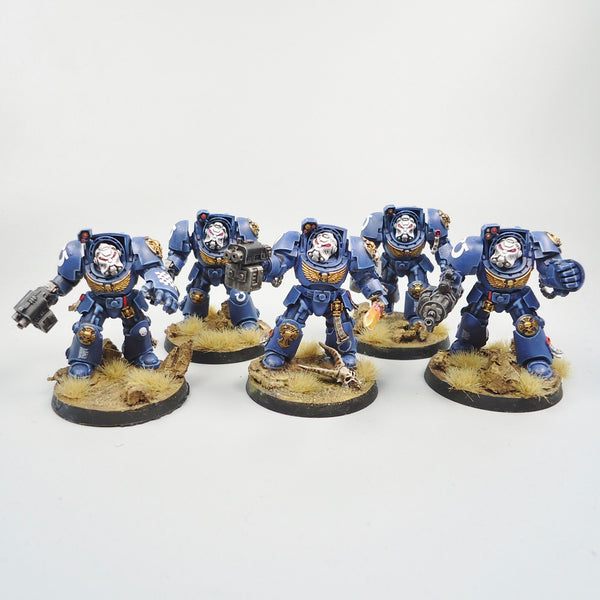 Ultramarines Primaris Terminators x5 Painted - Warhammer 40k Army Space Marines