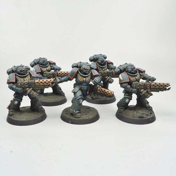 Ultramarines Infernus Marines x5 Painted - Warhammer 40k Army Space Marines