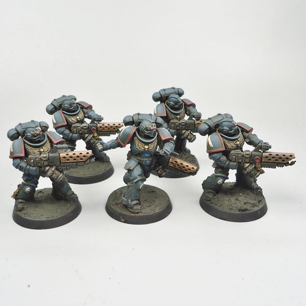 Ultramarines Infernus Marines x5 Painted - Warhammer 40k Army Space Marines