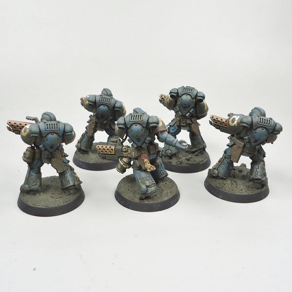 Ultramarines Infernus Marines x5 Painted - Warhammer 40k Army Space Marines